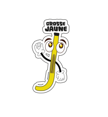 Pin's Jaune - crosse (Lot...